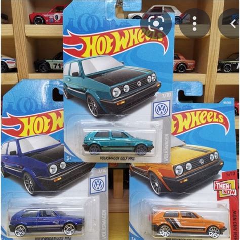 Hot Wheels Volkswagen Golf Mk Shopee Malaysia