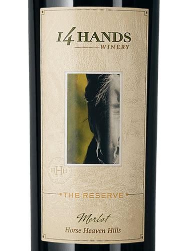 14 Hands The Reserve Merlot Vivino Us