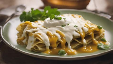 Plate of enchiladas mexican food | Premium AI-generated image