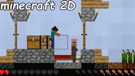 Майнкрафт 2D Бумажный Майнкрафт как Орион Онлайн и террария - YouTube