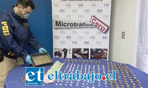 La Brigada Microtr Fico Cero De La Pdi Incaut Pasta Base Y Dinero En