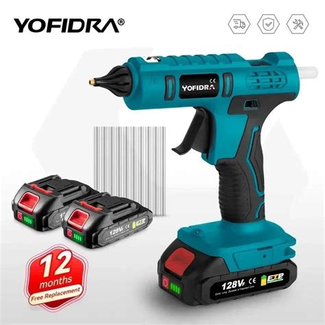 Yofidra Electric Glue Gun Mm Glue Stick Hot Melt Welding Air Gun Electric Hot Melt Glue Gun