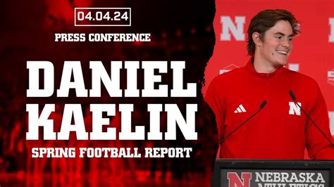 Nebraska Qb Daniel Kaelin Talks Early Enrollment And Spring Practice