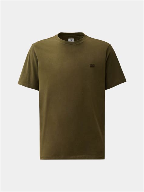 Купить Футболка 30/1 jersey logo C.P. Company Зеленый по цене 9 730 р ...