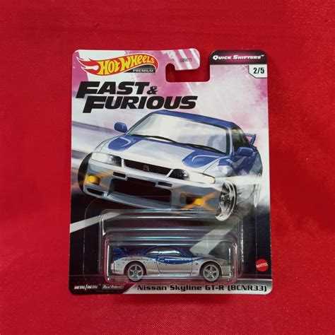 Jual Hot Wheels Premium Nissan Skyline GT R BCNR Fast Furious Quick Shifters Shopee