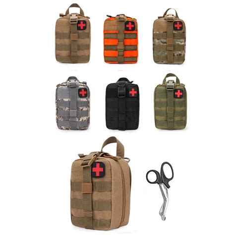 Vazio Fisrt Aid Bag Camping Car Survival Kits de Emergência Tactical