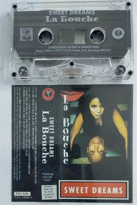 Sweet Dreams La Bouche English Album Audio Cassette Audio Cassettes
