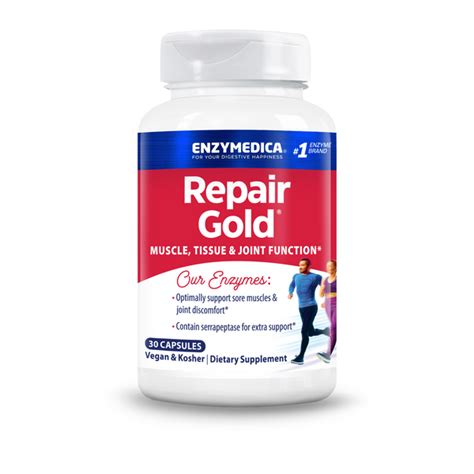 Enzymedica® | Repair Gold™ | For Fatigued Muscles and Joints
