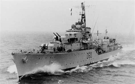 Hms Sluys A Battle Class Destroyer Launched February 1945 And