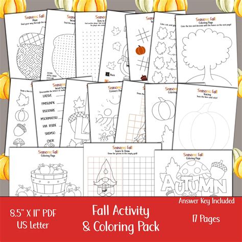 Autumn Printable Activities - Printable Word Searches