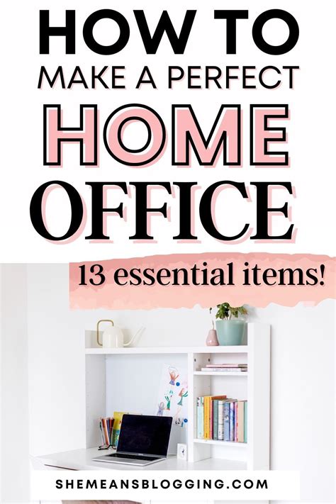 Home Office Essentials Artofit