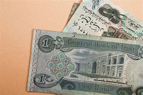 Premium Photo The Central Bank Of Iraq One Dinar Banknote