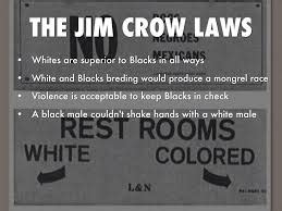 What led to the creation of the Jim Crow Laws? - eNotes.com