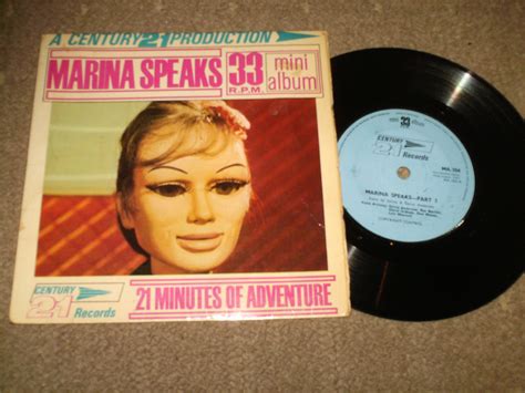 Sylvia And Gerry Anderson Marina Speaks Vinyl Memories