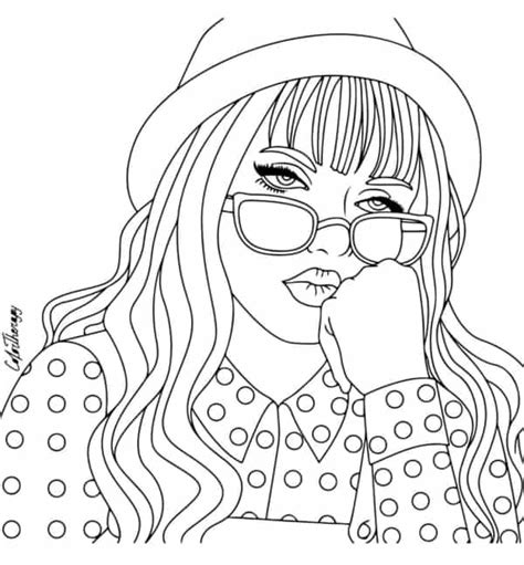 +60【DESENHOS DE MENINA PARA COLORIR】• 100% Grátis!