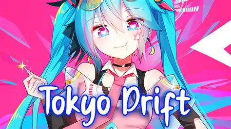Nightcore Tokyo Drift Lyrics Teriyaki Boyz Youtube