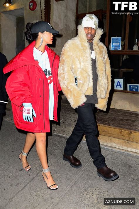 Rihanna Sexy Seen Showing Off Her Hot Legs In Brooklyn Aznude