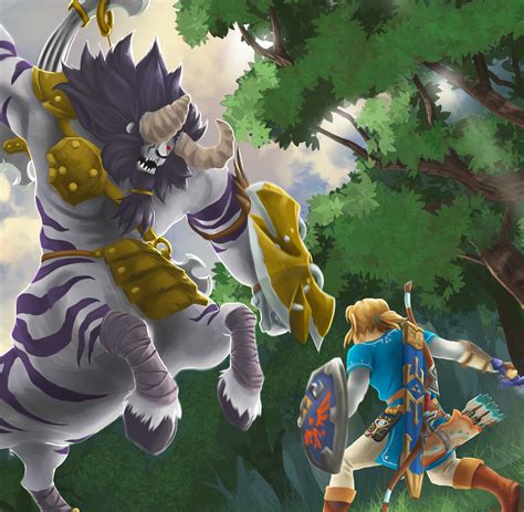 Zelda Breath Of The Wild Lynel Luxroc