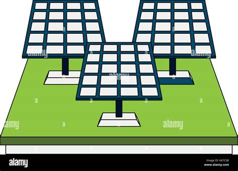 Solar Panels Energy Stock Vector Image And Art Alamy