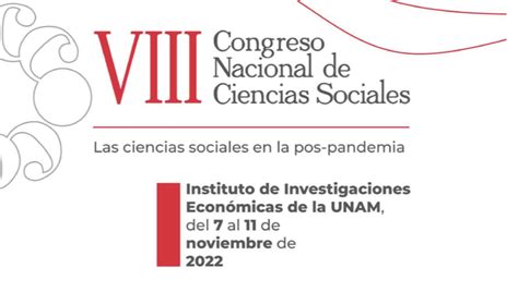 Fcpys Unam On Twitter Viii Congreso Nacional De Ciencias Sociales