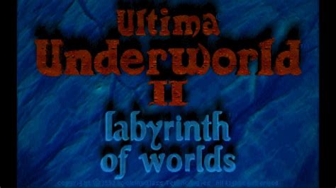 Ultima Underworld 2 Hq Remake Talorus Youtube