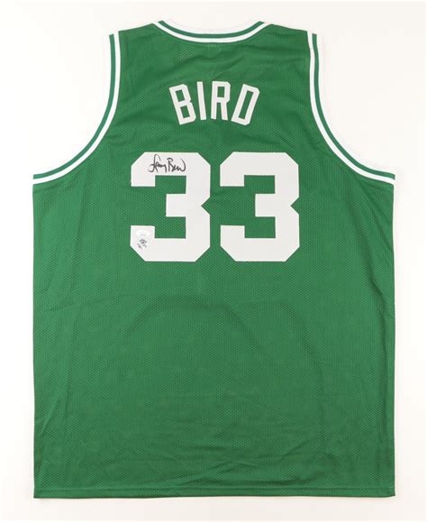 larry bird signed jersey 6