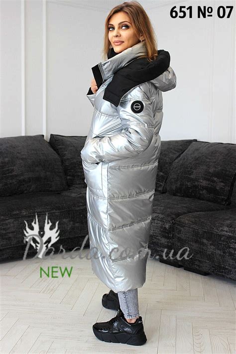 Натуральный пуховик двухсторонний женский купить от Snow Owl 651 ...