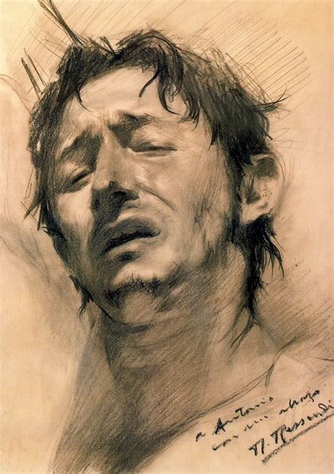 Autorretrato Baldomero Romero Ressendi Master Drawing Life Drawing