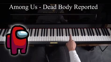 Among Us Dead Body Reported Sound Piano Tutorial Youtube