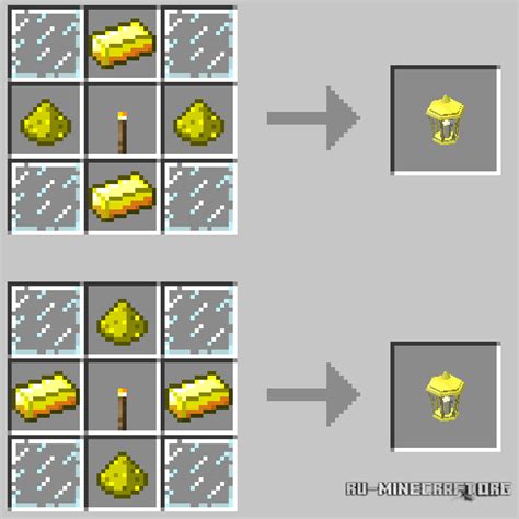 Крафт Лампы В Майнкрафт - COLLECTION-DESIGN.RU