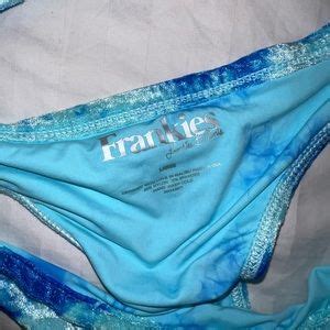 Frankie S Bikinis Swim Frankies Blue Velvet Tie Dye Bikini Set Poshmark