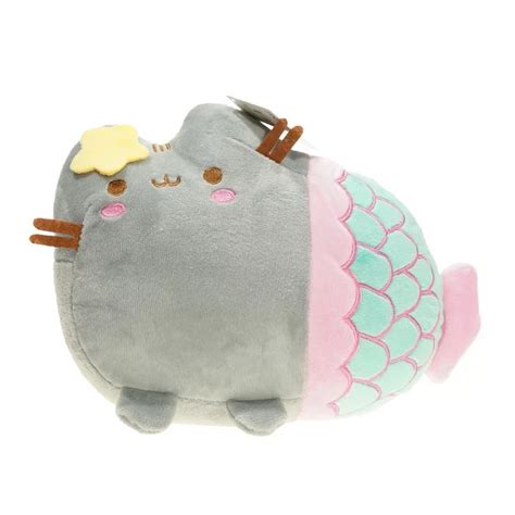 Maskotka Przytulanka Kot Pusheen Szara Syrenka Myhomelife