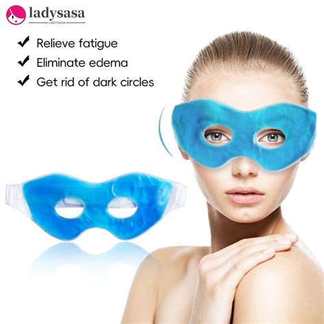Ladysasa Reusable Gel Eye Mask For Hot Cold Therapy Cold Compress Hypoallergenic Eye Ice Pack