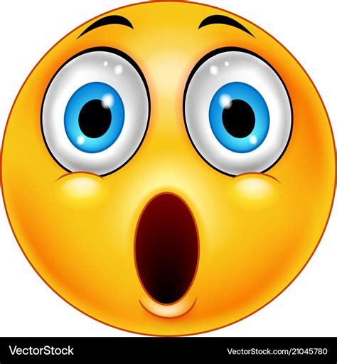 Surprised Face Emoji Cartoon | Images and Photos finder