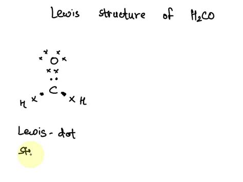 SOLVED: Draw the Lewis structure of H2CO.