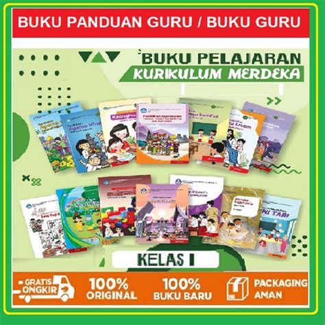 Jual Buku Panduan Guru Buku Guru Lengkap Sd Kelas Kurikulum Merdeka