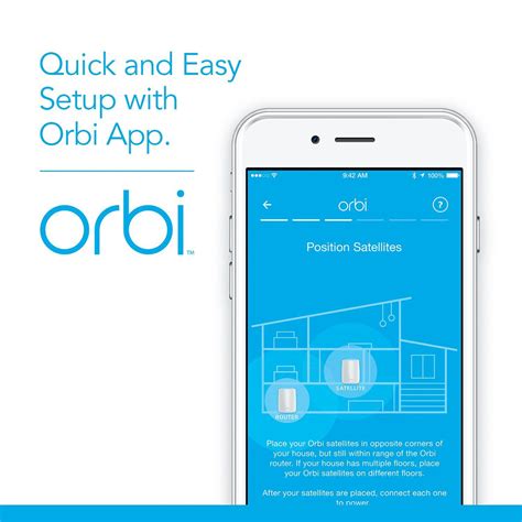 Netgear Orbi Rbk40 Ac2200 Tri Band Home Wi Fi System With Router And