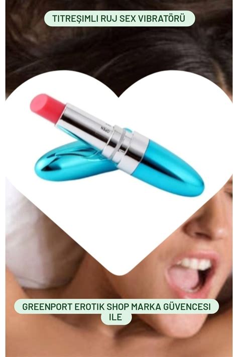 Greenport Ruj Vibratör Titreşim Mastürbatör Mavi Oyuncak Anal Vajina Penis Işlevi Erotik Shop
