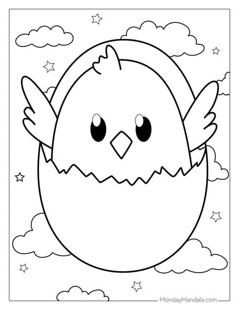 chicken coloring pages   printables
