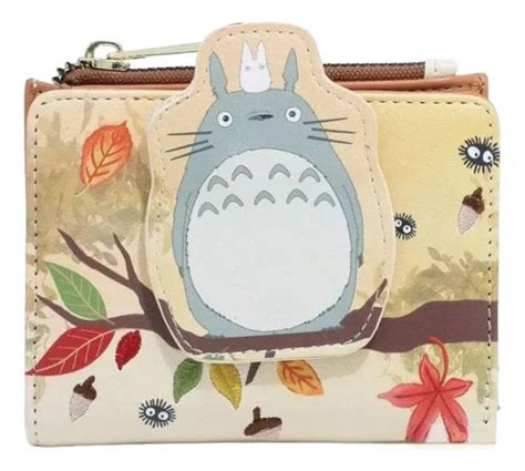 Studio Ghibli Cartera My Neighbor Totoro Hot Topic Beige Floreado Env O Gratis