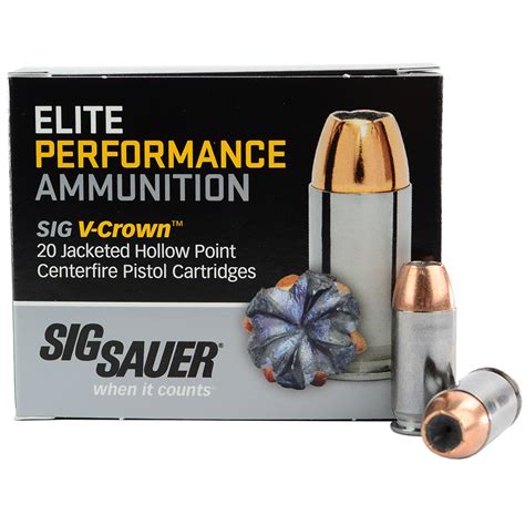 Huntshootfish Sig Sauer Sig Sauer 40S W 165 Grain V Crown