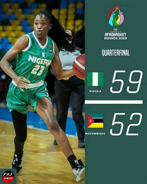 Fiba Womens Afrobasket Nigeria Romps Into Semi Finals Beat