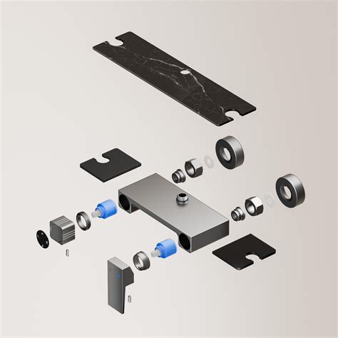 Stainless Steel In Bathroom Hot And Cold Square Rainfall Shower Set With Faucet Bidet