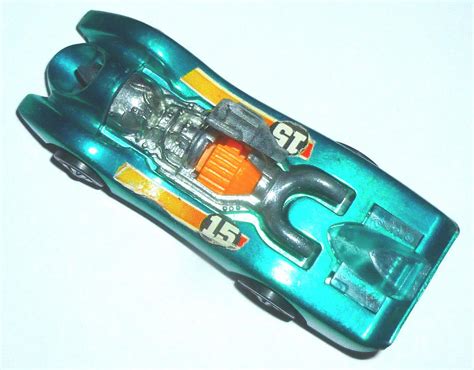 Vintage Redline Hot Wheels Jet Threat Mattel Inc Hong Kong