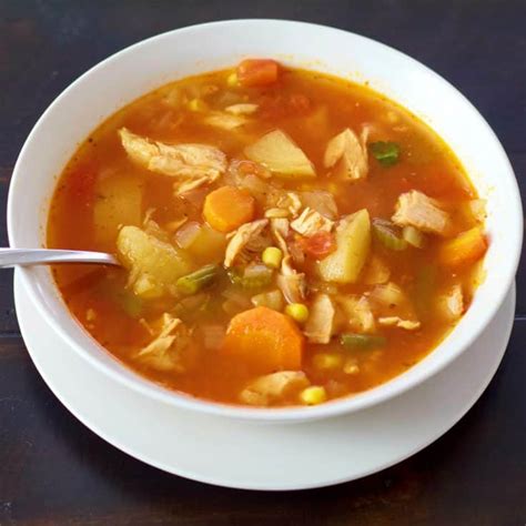 Instant Pot Rotisserie Chicken Soup Recipe | Homemade Food Junkie