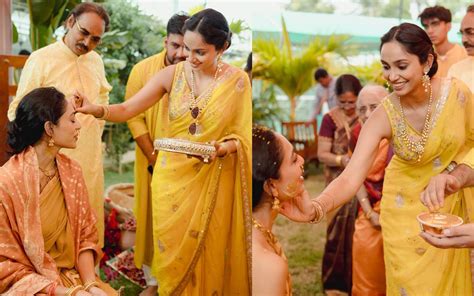 Viral Pic Samantha Dhulipala Joins Chay Sobhitas Wedding