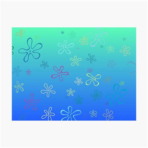 Bikini Bottom Flower Pattern Svg Png Eps Dxf Spongebob Svg 54 OFF