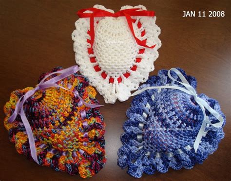 Вязаные мешочки (кулечки, сердечки и пр.) для подарков. Обсуждение на ...