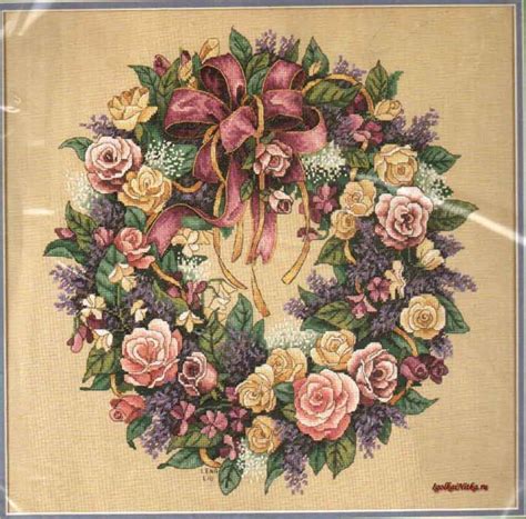 Wreath of Roses 3837 / Венок из Роз 3837 - Редкости и Раритеты - Иголка ...