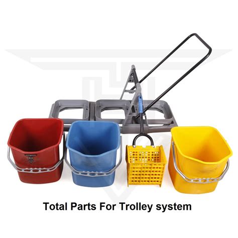 Buy Target Hygiene Three Bucket Mop Wringer Trolley 3 Bucket Wringer